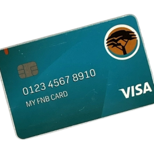Checkers Little Shop Mini Collectable "Visa Credit Card"