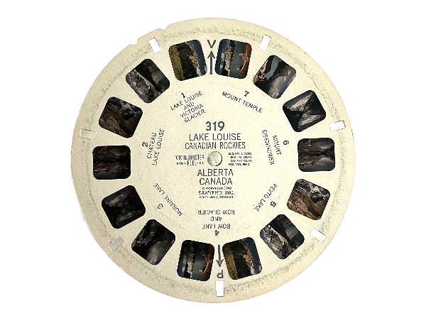 View-Master Reel "Lake Louise Canadian Rockies Alberta Canada"