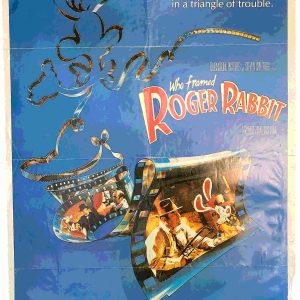 Original "Who Framed Roger Rabbit" Movie Poster