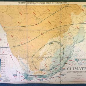Map, Climate: South Africa