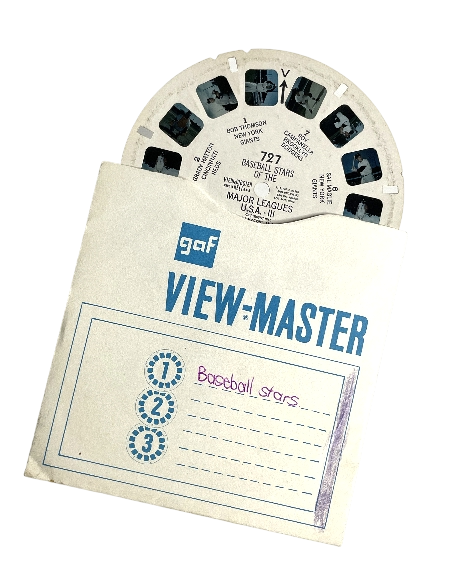View-Master Reel "Baseball Stars Of The Major Leagues USA"